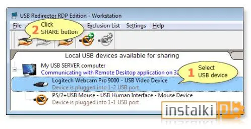 USB Redirector RDP Edition